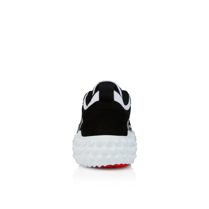 Mara – Sneakers – Pelle scamosciata, pelle di agnello nappa e mesh – Nero – Donna Mara – Sneakers – Pelle scamosciata, pelle di agnello nappa e mesh – Nero – Donna
