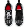 Mara – Sneakers – Pelle scamosciata, pelle di agnello nappa e mesh – Nero – Donna Mara – Sneakers – Pelle scamosciata, pelle di agnello nappa e mesh – Nero – Donna