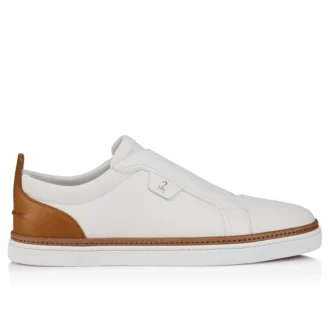 Marcontonio – Sneakers – Pelle di vitello – Bianco – Uomo