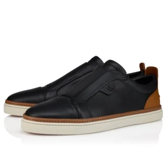 Marcontonio – Sneakers – Pelle di vitello – Nero – Uomo