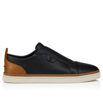 Marcontonio – Sneakers – Pelle di vitello – Nero – Uomo