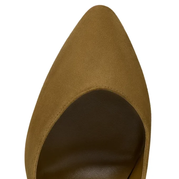 Mary Fannylove – Décolleté 100 mm – Veau Velours – Bronzo – Donna