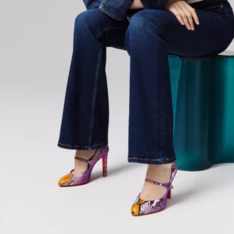 Mary Fannylove – Mary Jane da 100 mm – Pelle di pitone sfumato – Giallo Rhapsody – Donna Mary Fannylove – Mary Jane da 100 mm – Pelle di pitone sfumato – Giallo Rhapsody – Donna
