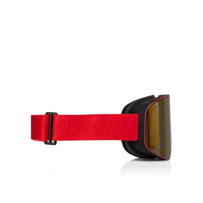 Maschera da sci Lb0047 – Occhiali – Plastica iniettata – Nero fumé