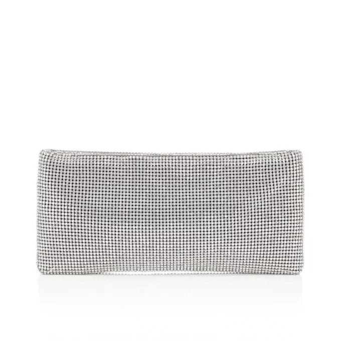 Maykimay – Pochette – Rete e strass – Argento Maykimay – Pochette – Rete e strass – Argento