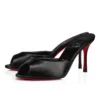 Me Dolly – Mules 85 mm – Pelle nappa – Nero – Donna Me Dolly – Mules 85 mm – Pelle nappa – Nero – Donna