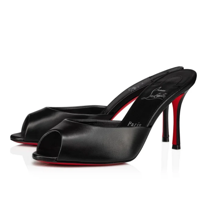 Me Dolly – Mules 85 mm – Pelle nappa – Nero – Donna Me Dolly – Mules 85 mm – Pelle nappa – Nero – Donna