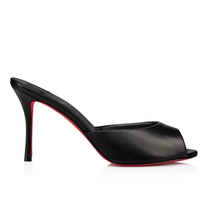 Me Dolly – Mules 85 mm – Pelle nappa – Nero – Donna Me Dolly – Mules 85 mm – Pelle nappa – Nero – Donna