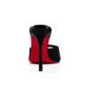 Me Dolly – Mules da 100 mm – Pelle di vitello verniciata – Nero – Donna