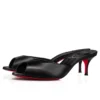 Me Dolly – Mules da 55 mm – Pelle nappa di agnello – Nero – Donna Me Dolly – Mules da 55 mm – Pelle nappa di agnello – Nero – Donna