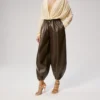 Millenium – Sandali con cinturini da 100 mm – Pelle di vitello – Oro antico – Donna Millenium – Sandali con cinturini da 100 mm – Pelle di vitello – Oro antico – Donna