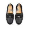 Mini Penny – Mocassini – Pelle di vitello verniciata e pelle scamosciata – Nero – Bambini Mini Penny – Mocassini – Pelle di vitello verniciata e pelle scamosciata – Nero – Bambini