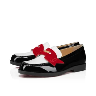 Mini Penny – Mocassini – Pelle di vitello verniciata e Veau Velours – Multicolore – Bambini