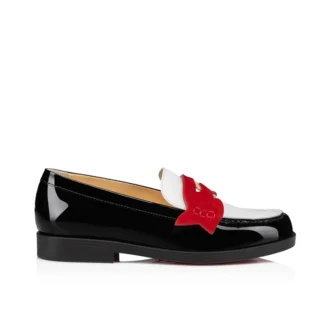 Mini Penny – Mocassini – Pelle di vitello verniciata e Veau Velours – Multicolore – Bambini
