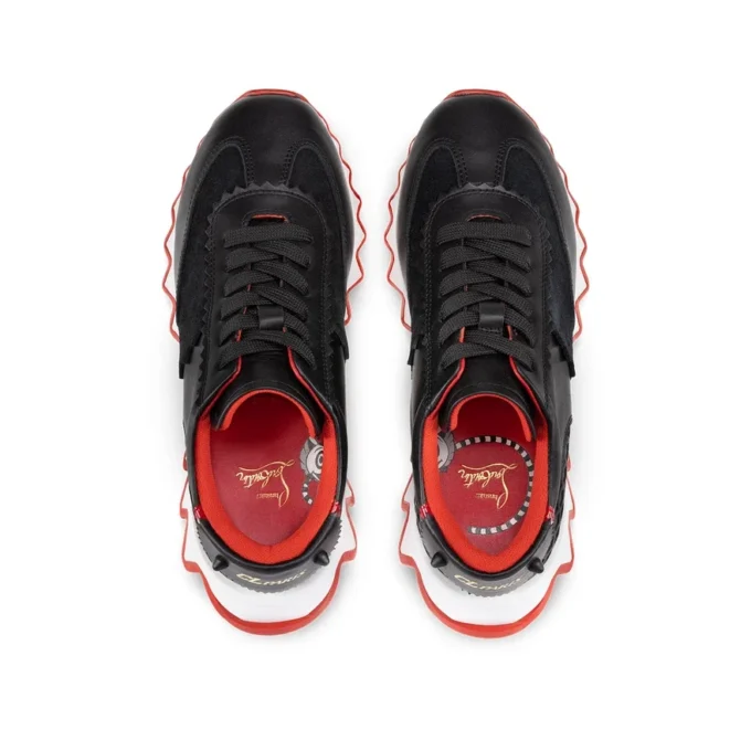 Mini Shark – Sneakers – Pelle di vitello, pelle scamosciata e pelle di vitello verniciata – Nero – Bambini Mini Shark – Sneakers – Pelle di vitello, pelle scamosciata e pelle di vitello verniciata – Nero – Bambini