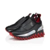 Mini Sharkyloub – Sneakers da corsa – Pelle di vitello e neoprene – Nero – Bambini Mini Sharkyloub – Sneakers da corsa – Pelle di vitello e neoprene – Nero – Bambini
