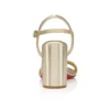 Miss Jane – Sandali da 85 mm – Pelle di vitello laminata – Platine – Donna Miss Jane – Sandali da 85 mm – Pelle di vitello laminata – Platine – Donna