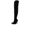 Miss Z Botta Alta – Stivali da 100 mm – Velours di vitello – Nero – Donna Miss Z Botta Alta – Stivali da 100 mm – Velours di vitello – Nero – Donna