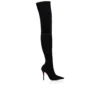 Miss Z Botta Alta – Stivali da 100 mm – Velours di vitello – Nero – Donna Miss Z Botta Alta – Stivali da 100 mm – Velours di vitello – Nero – Donna