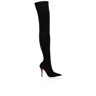 Miss Z Botta Alta – Stivali da 100 mm – Velours di vitello – Nero – Donna Miss Z Botta Alta – Stivali da 100 mm – Velours di vitello – Nero – Donna