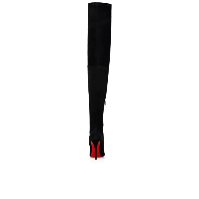 Miss Z Botta Alta – Stivali da 100 mm – Velours di vitello – Nero – Donna Miss Z Botta Alta – Stivali da 100 mm – Velours di vitello – Nero – Donna