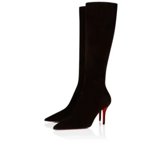 Miss Z Botta – Stivali da 80 mm – Veau Velours – Cafa – Donna Miss Z Botta – Stivali da 80 mm – Veau Velours – Cafa – Donna