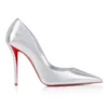 Miss Z – Décolleté da 100 mm – Pelle nappa laminata – Argento – Donna Miss Z – Décolleté da 100 mm – Pelle nappa laminata – Argento – Donna