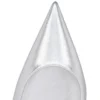 Miss Z – Décolleté da 100 mm – Pelle nappa laminata – Argento – Donna Miss Z – Décolleté da 100 mm – Pelle nappa laminata – Argento – Donna