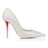 Miss Z – Décolleté da 100 mm – Pelle nappa perlata – Bianco – Donna Miss Z – Décolleté da 100 mm – Pelle nappa perlata – Bianco – Donna