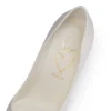 Miss Z – Décolleté da 100 mm – Pelle nappa perlata – Bianco – Donna Miss Z – Décolleté da 100 mm – Pelle nappa perlata – Bianco – Donna