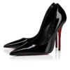 Miss Z – Décolleté da 120 mm – Pelle di vitello verniciata – Nero – Donna