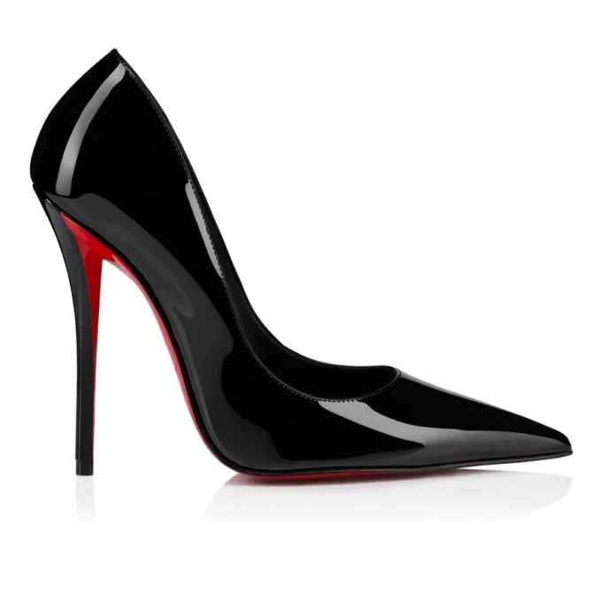 Miss Z – Décolleté da 120 mm – Pelle di vitello verniciata – Nero – Donna