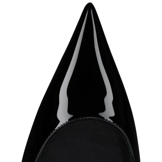 Miss Z – Décolleté da 120 mm – Pelle di vitello verniciata – Nero – Donna