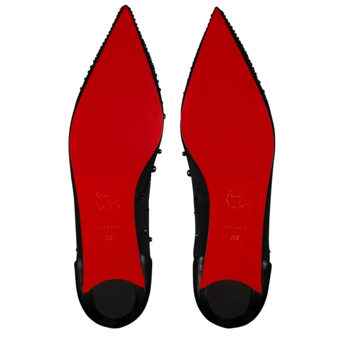 Miss Z Degrastrassina Perla – Ballerine – Rete, pelle nappa, strass e perle – Nero – Donna Miss Z Degrastrassina Perla – Ballerine – Rete, pelle nappa, strass e perle – Nero – Donna