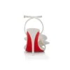 Miss Z Flora – Sandali con cinturini da 100 mm – Pelle nappa perlata – Bianco – Donna Miss Z Flora – Sandali con cinturini da 100 mm – Pelle nappa perlata – Bianco – Donna