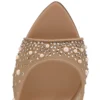 Miss Z Mule Degrasstrass Perla – Mules da 100 mm – Rete, pelle nappa e perle – Blush – Donna Miss Z Mule Degrasstrass Perla – Mules da 100 mm – Rete, pelle nappa e perle – Blush – Donna