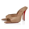 Miss Z Mule – Mules da 100 mm – Pelle di agnello nappa – Blush – Donna