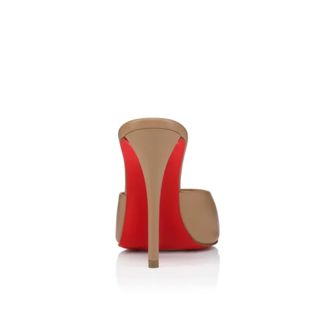 Miss Z Mule – Mules da 100 mm – Pelle di agnello nappa – Blush – Donna