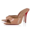 Miss Z Mule – Mules da 100 mm – Pelle di vitello verniciata – Blush – Donna