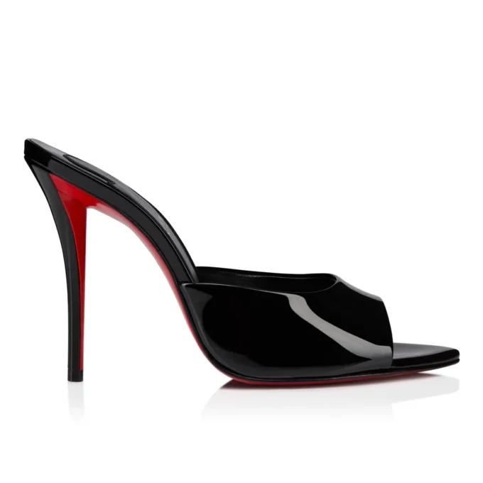Miss Z Mule – Mules da 100 mm – Pelle di vitello verniciata – Nero – Donna Miss Z Mule – Mules da 100 mm – Pelle di vitello verniciata – Nero – Donna