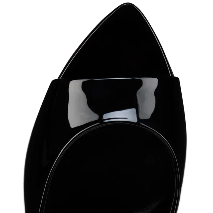 Miss Z Mule – Mules da 80 mm – Pelle di vitello verniciata – Nero – Donna Miss Z Mule – Mules da 80 mm – Pelle di vitello verniciata – Nero – Donna