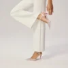 Miss Z Riviera Strass – Décolleté con cinturini da 80 mm – Rete, pelle nappa e perle – Bianco – Donna Miss Z Riviera Strass – Décolleté con cinturini da 80 mm – Rete, pelle nappa e perle – Bianco – Donna