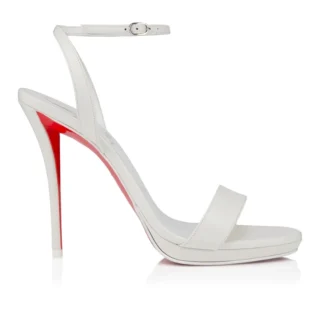 Miss Z Sandal Queen – Sandali con cinturini da 120 mm – Pelle di agnello nappa – Bianco – Donna Miss Z Sandal Queen – Sandali con cinturini da 120 mm – Pelle di agnello nappa – Bianco – Donna