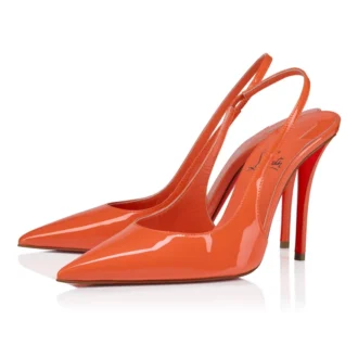 Miss Z Sling Back – Décolleté con cinturino posteriore da 100 mm – Pelle di vitello verniciata – Caruzo – Donna Miss Z Sling Back – Décolleté con cinturino posteriore da 100 mm – Pelle di vitello verniciata – Caruzo – Donna