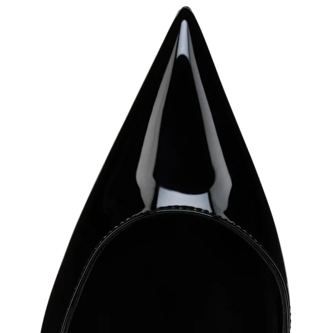 Miss Z Sling Back – Décolleté con cinturino posteriore da 100 mm – Pelle di vitello verniciata – Nero – Donna Miss Z Sling Back – Décolleté con cinturino posteriore da 100 mm – Pelle di vitello verniciata – Nero – Donna