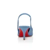 Miss Z Sling Back – Décolleté con cinturino posteriore da 60 mm – Pelle di vitello verniciata – Ceruleo – Donna Miss Z Sling Back – Décolleté con cinturino posteriore da 60 mm – Pelle di vitello verniciata – Ceruleo – Donna