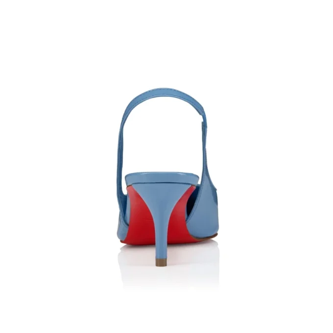 Miss Z Sling Back – Décolleté con cinturino posteriore da 60 mm – Pelle di vitello verniciata – Ceruleo – Donna Miss Z Sling Back – Décolleté con cinturino posteriore da 60 mm – Pelle di vitello verniciata – Ceruleo – Donna