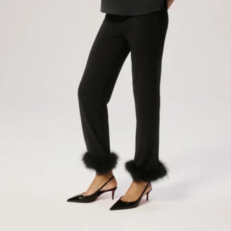 Miss Z Sling Back – Décolleté con cinturino posteriore da 60 mm – Pelle di vitello verniciata – Nero – Donna Miss Z Sling Back – Décolleté con cinturino posteriore da 60 mm – Pelle di vitello verniciata – Nero – Donna
