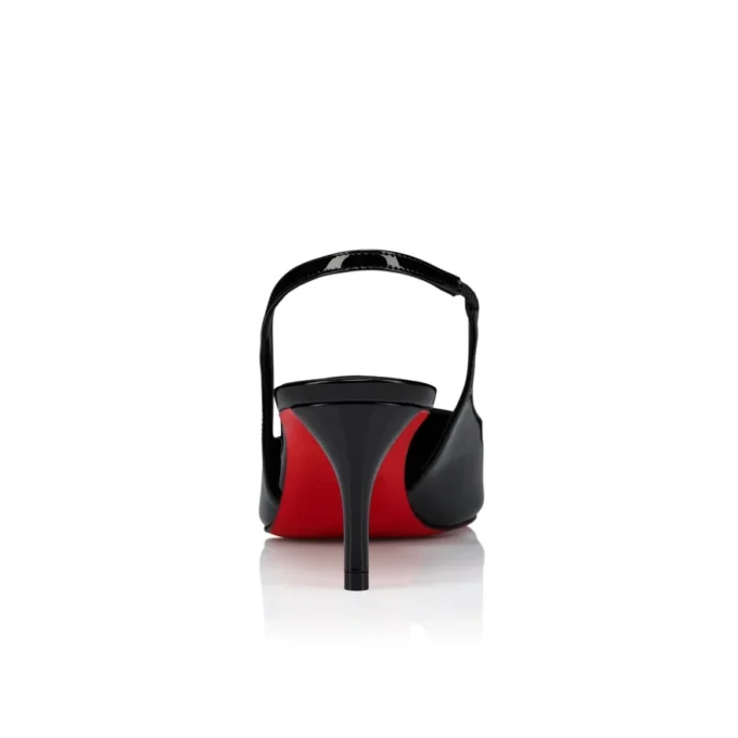 Miss Z Sling Back – Décolleté con cinturino posteriore da 60 mm – Pelle di vitello verniciata – Nero – Donna Miss Z Sling Back – Décolleté con cinturino posteriore da 60 mm – Pelle di vitello verniciata – Nero – Donna