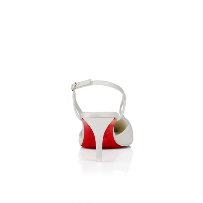 Miss Z Sling – Décolleté con cinturino posteriore da 60 mm – Raso crêpe – Avorio – Donna Miss Z Sling – Décolleté con cinturino posteriore da 60 mm – Raso crêpe – Avorio – Donna